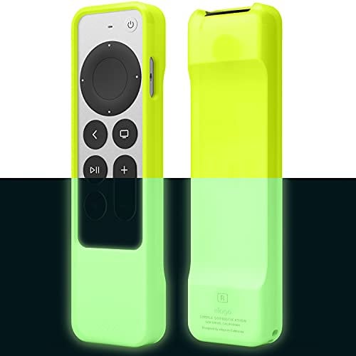 elago R1 Case Compatible with Apple TV 4K Siri Remote 3rd (2022) & 2nd Gen - Magnet Technology, Lanyard Included, Great Grip, Heavy Shock Absorption, Drop Protection, Full Access To All Functions