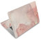 AIMSA Laptop-Aufkleber für 39,6 cm (12 Zoll) 33,3 cm (13,3 Zoll) 39,6 cm (14 Zoll) 15,4 cm (15,6 Zoll) Laptops, aus Vinyl, Nude Pink Marmor