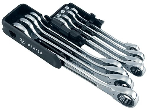 Craftsman V-Series Combination Ratchet Wrench Set, SAE, 8 Piece (CMMT87350V)