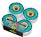 CRANDON 4er Pack Skateboard Wheels für Anfänger und Profis Durchmesser 52 mm x Breite 32 mm Härte (100A) Farbe PU White Wheel