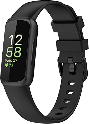 HOMTERN Cinturino compatibile con Fitbit Inspire 3 (non per Inspire 2), cinturino in silicone flessibile e durevole per smartwatch Fitbit Inspire 3 donne e uomo, Small