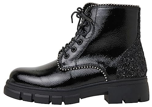 Pepe Jeans Lilli Bis, Stivale alla moda Bambine e ragazze, Nero (Nero), 35 EU