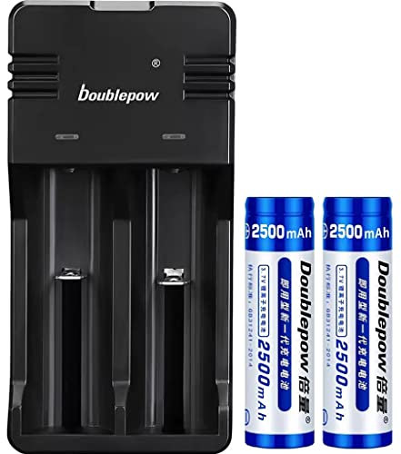 XCC Rechargeable Lithium Battery High Capacity 3.7V/4.2 Charger For Usb Small Fan Torch (Size : A)