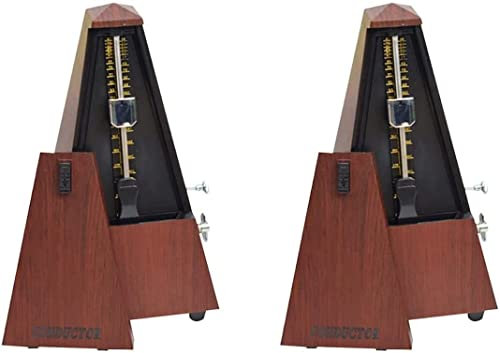 ZNULA 2 Stück Metronom Metronom Piano Guitar Metronom Tragbares Metronom for Familienschule with Accurate Timing