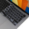 MasiBloom Funda de silicona italiana para teclado para MacBook Pro de 14 pulgadas y 16 pulgadas M3/M3 Pro/M3 Max Chip modelo A2991 A2992 A2918 lanzado en 2023 UK/EU Layout Keyboard Protector