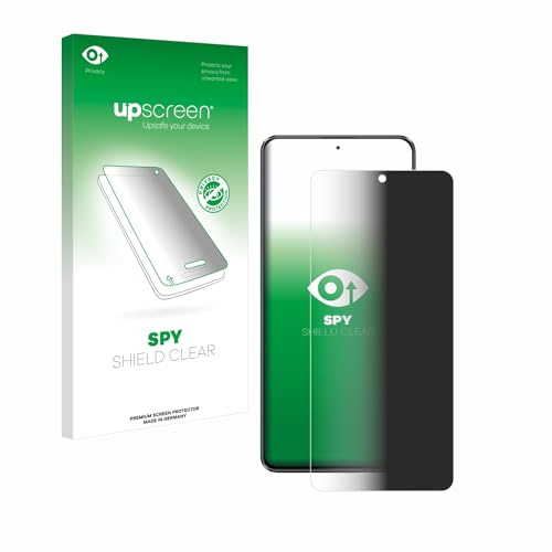 upscreen Blickschutzfolie für Xiaomi Poco X6 | Anti-Spy Displayschutz Made in Germany Privacy Screen Protector Sichtschutz Blaulichtfilter Klare Folie