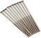 Electrical Machine Screws M3.5mm x 75mm for Switches or Sockets in Chrome Finish 10 Pack