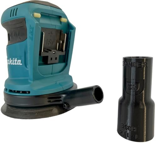 1058Designs Vakuumadapter für die meisten Makita-Schleifmaschinen – Shop Vac-Aufsatz für Staubsammelschlauch (3,8 cm)