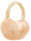 UQTUKO Ohrenwärmer, Faltbare Winter Ohrenschützer Verstellbarer Plüsch Earmuffs Warme Kälteschutz Kalte Ohrenschützer für den Winter Reiten für Damen, Herren und Kinder, kaffeebraun