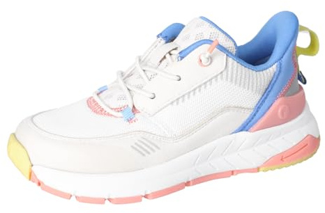 RICOSTA Jungen Stiefel NITE, Kinder Halbschuhe, Weite: Mittel, lose Einlage, Laufschuhe, schnürschuhe, schnürer, Business, Weiss/beige (810), 31 EU