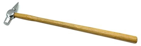 Dent Repair Hammer Car Body Dent Repair Tap Down Hammer with Wood Handle Car Dent Repair Tool Woodworking