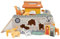 minipishop® - Taufgeschenk ARCHE NOAH aus Holz personalisiert für Jungen Mädchen Steckspiel Spielzeug außergewöhnliches Taufgeschenk Small Foot Holzspielzeug