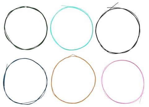 Yinhing Stringi di Corde di Chitarra Classica Colorate Durevoli Corde di Nylon in Lega per Performance di Chitarra Toni Luminosi