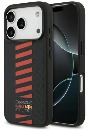 CG MOBILE Red Bull Meshed Powerbar kompatibel mit MagSafe Hülle für iPhone 17 Pro (Marineblau)