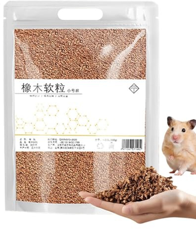Lettera per Animali Piccoli Controllo Naturale degli Odori con Corteccia di | Materiale per nidificazione per criceti e gerbilli per Scoiattoli Gerbilli Cincillà