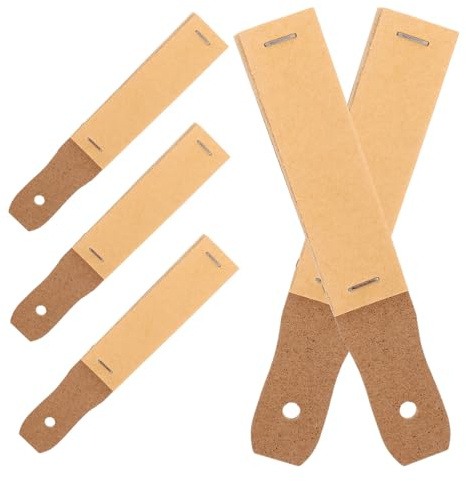 FESTFENDS 5pcs Sandpaper Board for Pencil Sharpening Fine Sanding Art Supply Portable Sketch Drawing Tool for Students Beginners Artists