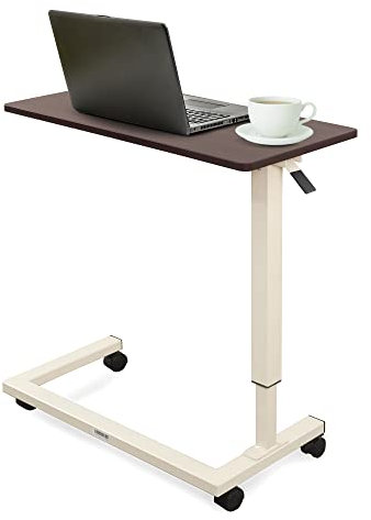 Medacure medacure nachttisch mit rollen - overbed tabelle krankenhaus-bett - hause, essen, laptop, lesen - - 50lb kapazität - mahagoni