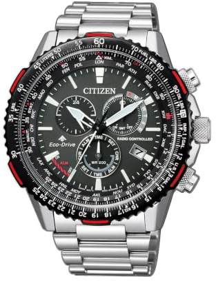 Citizen Funkuhr CB5001-57E Pilot Chrono E660 Eco-Drive