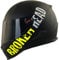 Broken Head BeProud Neon Gelb Ltd. - Motorradhelm Mit 2 Visieren (Schwarzes Visier + Klares Visier) Integralhelm Mattschwarz-Gelb - Größe L (59-60 cm)