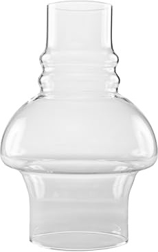Light of Mine - 3 x 7 Hooded Oil Lamp Replacement Chimney (3 x 7)
