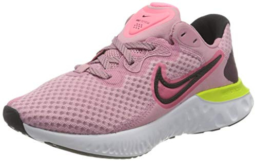 Nike Damen Renew Run 2 Running Shoe, Elemental Pink/Sunset Pulse-Black-Cyber-White, 38 EU