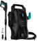 Cecotec Hidrolimpiadora Hydroboost 1500. 1500 W, Caudal Máximo 468 l/h, Bomba de Aluminio, Presión máxima de 120 Bares, Radio de acción + 9 m, Boquilla Ajustable, Asa