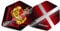 Unicorn Ultrafly.75 Ar2 Michael Smith Ultrafly Dart-Flights, Mehrfarbig, AR Type 2