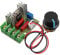 BOJACK Motor Speed Controllers 2000W SCR AC Voltage Regulator 50-220V PWM Electronic Dimmer Thermostat Controller with External Knob and Wire