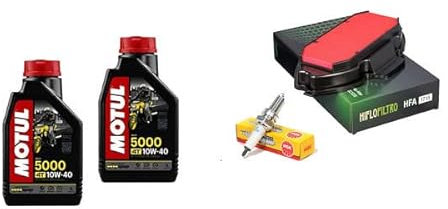 KIT TAGLIANDO CANDELA FILTRO ARIA OLIO MOTORE COMPATIBILE CON Yamaha Majesty ABS 250 2001 2003