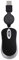 ANTIOCH Mini Mouse Cablato USB Retrattile Mouse Mouse Ottico da Viaggio Compatto da 1600 per Windows 98 2000 XP Vista Ve (Nero)