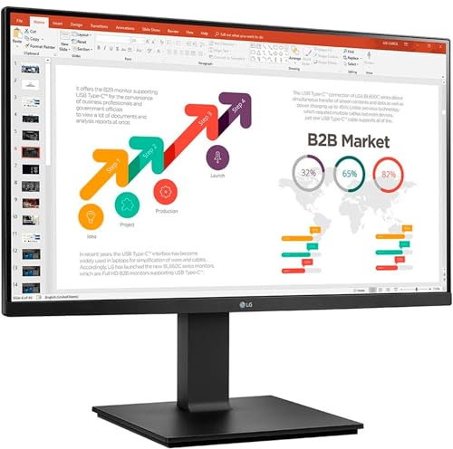 LG 60,4cm/23,8'' (1920x1080) 24BP45SP-B 16:9 5ms IPS HDMI DP Pivot Speaker Full HD Black