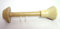 Holz Schalhalter Modell Orlando mit Metallplatte Ø 28 mm Natur