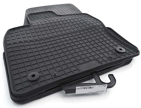 Gummimatten für Cupra Ateca (alle) Gummifußmatten in Original Qualität Allwetter Automatten 4-teilig Schwarz