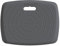 Ergohead 1,9 cm Anti-Müdigkeit-Komfort-Standmatte, tragbare Schreibtischunterlage, rutschfeste Küchenmatte, integrierter Griff mit Massagepunkten, Komfort-Bodenmatte (Grau, 43,2 x 55,9 cm)
