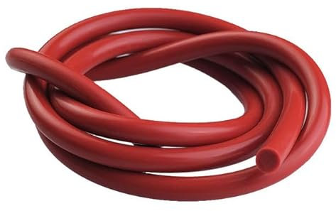 1/5M White/Red Solid Silicone Rubber Sealing Strip Round Bar Cord High Temperature Dia 1~30mm-Red-Solid-18mm-5Meters