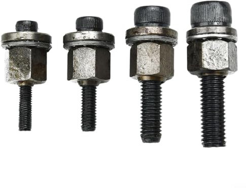 Hand Rivet Tool Head Set, Riveter Tool Mandrel, Rivet Nut Gun Tool Rivet Gun -Ram Head for Rivet Nut Tool Manual Riveter(M5-M6-M8-M10)