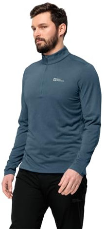 Jack Wolfskin Herren Sky Thermal Hz M Wander-Shirt, Midnight Sky, M EU