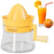 Manual Juicer, Manual Juicer Cup, Home Portable Fruit Juicer Press, Multifunctional Fruit Squeezer Tool for Carrots, Celery, Lemons, Apples,