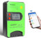 GCSOAR 15 A MPPT Solarladeregler 12 V/24 V Automatischer Maximaler PV 75 V Laderegler Eingebauter WLAN-Adapter mit LCD-Display für gelversiegelte Immersion AGM und Li-Ion-Akkus (WIFI) (TD2107)