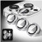 Kucheed Bling Camera Lens Protector for iPhone 12 Pro Max, Glitter 9H Tempered Glass Camera Cover Film Stickers, Sparkling Automatic Alignment Individual Metal Rings Phone Accessories