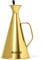 Olietta Oliera da Tavola Salvagoccia Oro in Acciaio Inossidabile per Olio e Aceto – Oliera Bottiglia da 750ml – 0,75 litri – Perfetto Dosatore per Olio e Aceto – Facile da Pulire e a Prova di Perdite
