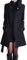 Generisch Damen-Trenchcoat, zweireihig, klassischer Revers, Übermantel, Gürtel, schmale Oberbekleidung, Mantel mit abnehmbarer Kapuze Herbstkleidung Mantel Sehr Warme Winterjacke Damen Lang