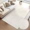 TT Home Wohnzimmer Teppich Esszimmer Kurzflor Boho Design Skandinavisch Abstrakte Optik Unifarben Hoch-Tief-Effekt Modern, Größe:160x220 cm