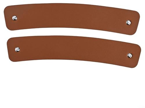 Cork and PU Leather Cup Sleeves Set of 2 Keep Your Hands Safe from Heat while Enjoying Your Drinks (brown)