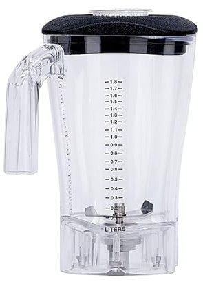 WVGFAUXA Recipiente For Mezclar, Recipiente For Mezclar, Taza For Cocinar, Compatible con Hamilton Beach HBH550 650 850, Accesorios For Licuadora, Batidora, Cubierta, Cuchilla, Cuerpo De Taza