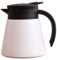 Servidor de café, Café de térmico, olla de té con aislamiento de acero inoxidable de 880 ml con manija y tapa a prueba de fugas, agua de agua de vacío de pared doble para la oficina en casa, a