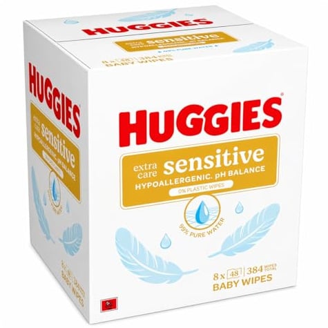 Huggies Extra Care 8 x 48 Wipes