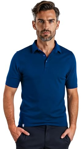 ALPIN LOACKER Coolmax Merino T-Shirt Herren Kurzarm 150 g/m2 I Antischweißshirt I Merinowolle Tshirt I kühlendes Thermooberteil atmungsaktiv