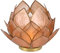 GURU SHOP Lotus Teelicht Muschel 14x10 cm - Sandfarben