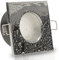 trendlights24 Aqua Base Decken Einbaustrahler Bad IP65-1er Set 230V GU10 LED 7W dimmbar 38° Kaltweiß - Chrom Einbauleuchte Feuchtraum & außen